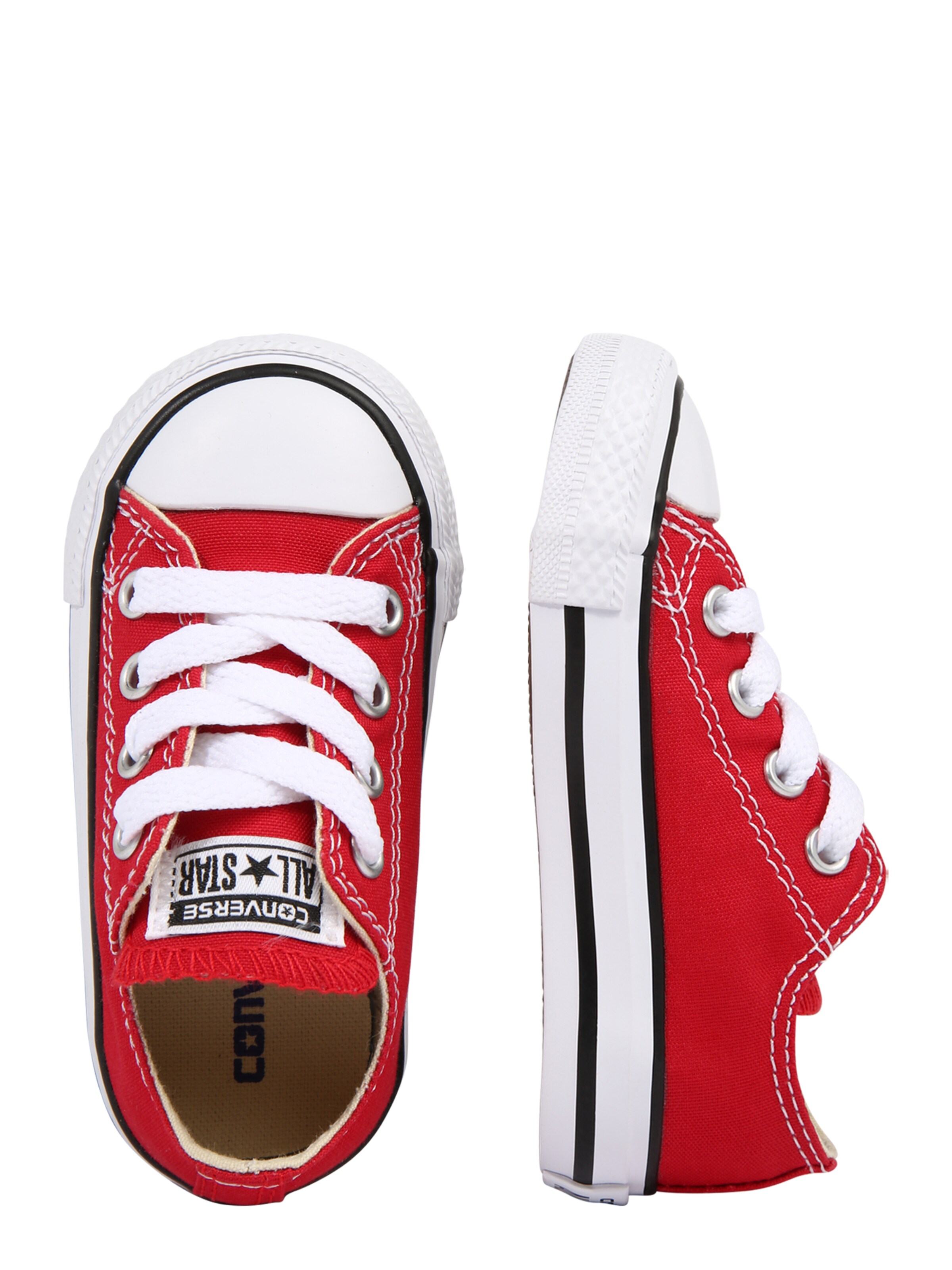 CONVERSE Кроссовки 'Chuck Taylor All Stars OX' в Красный