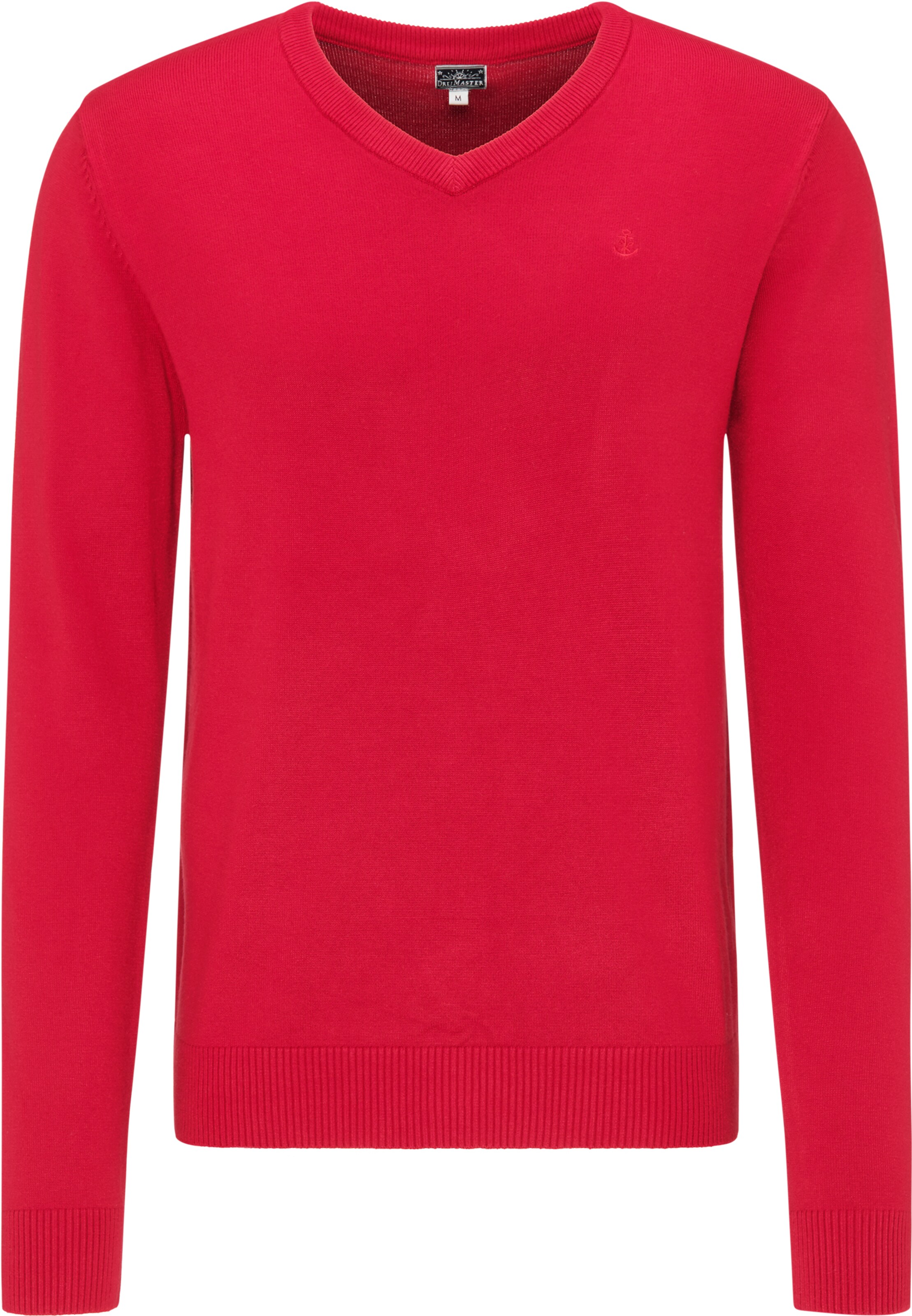 DREIMASTER - Trui 'Maritim' in de kleur Rood
