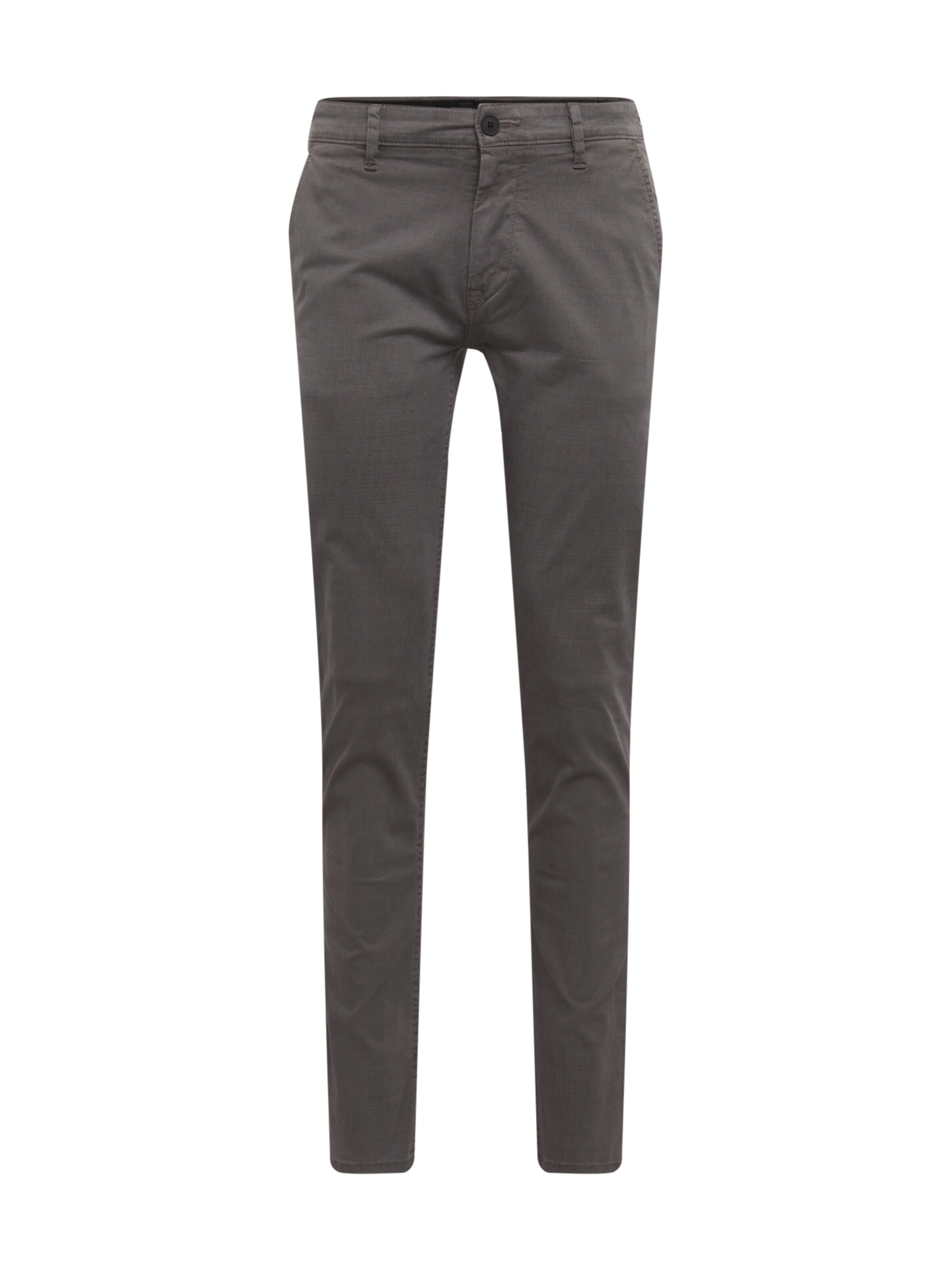 BOSS - Chino 'Schino-Slim' in de kleur Grijs