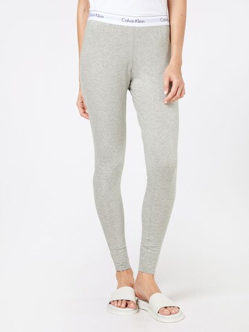 Calvin Klein Underwear Skinny Legginsy w kolorze szary: przód