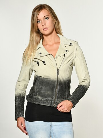 Maze Lederjacke ' Kofu ' in Braun: Vorderseite