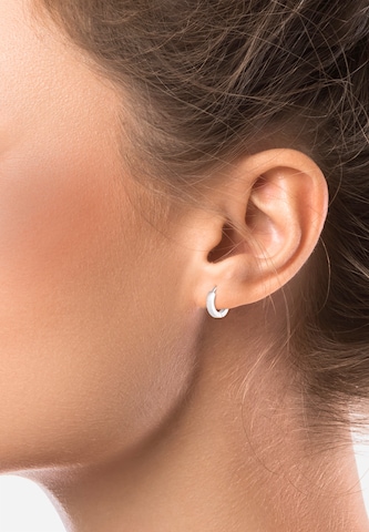 Boucles d'oreilles ELLI en argent : devant