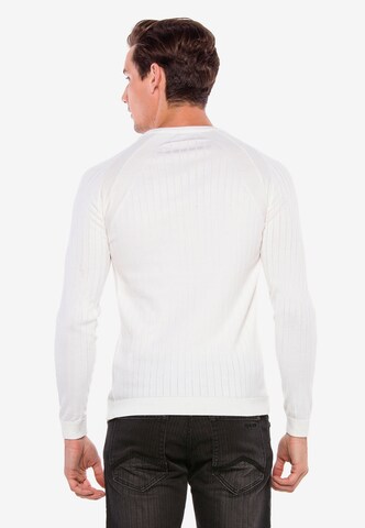 CIPO & BAXX Sweater in White