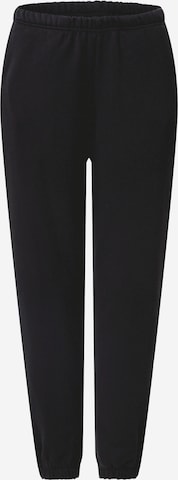 Pantaloni de la Gina Tricot pe negru: față