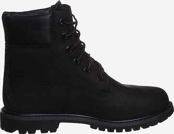 TIMBERLAND Lace-Up Ankle Boots 'Prem Wheat' in Black