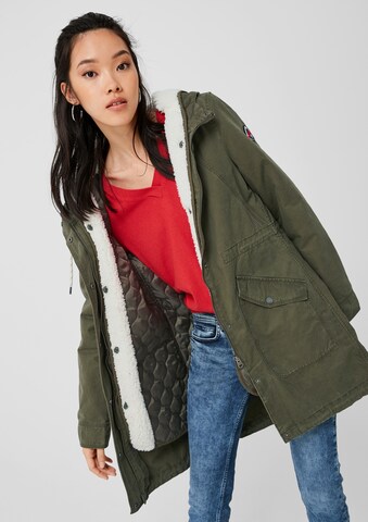 Parka d’hiver QS en vert