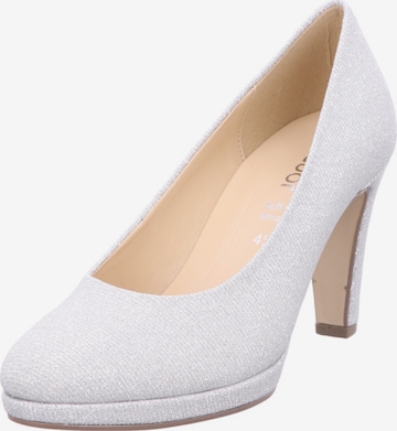 GABOR Pumps in Silber: predná strana