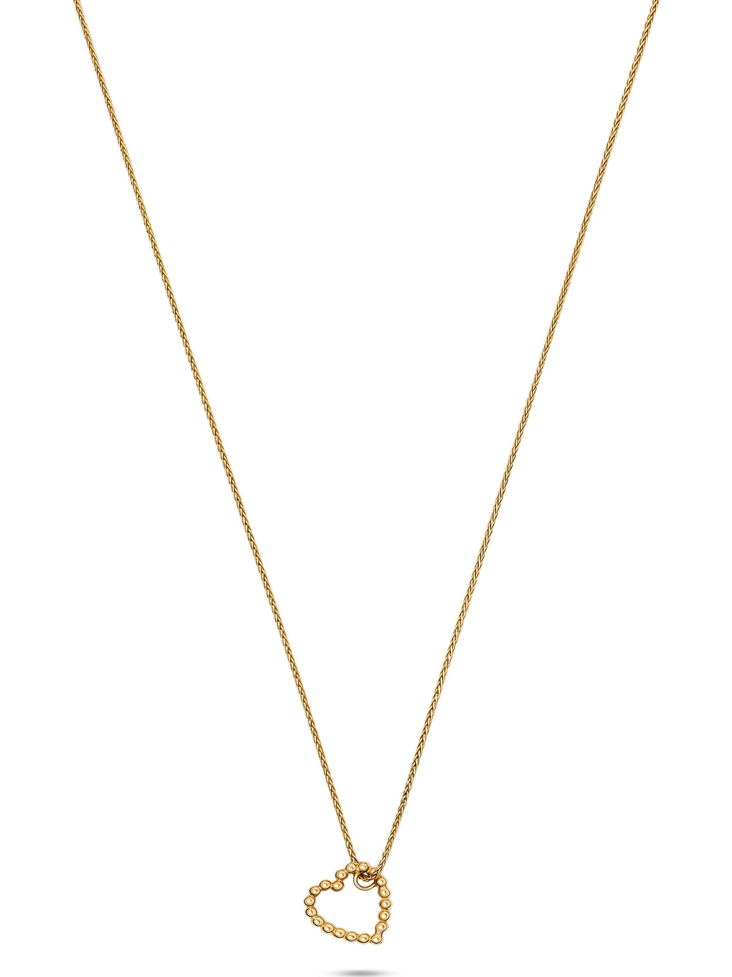 CHRIST Necklace in Gold: front