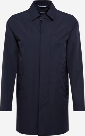 Matinique Between-seasons coat 'Mac Miles' in Blue: front