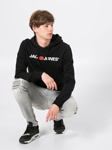 JACK & JONES Μπλούζα φούτερ σε μαύρο