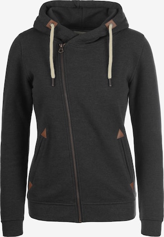 DESIRES Zip-Up Hoodie 'Vicky' in Grey: front