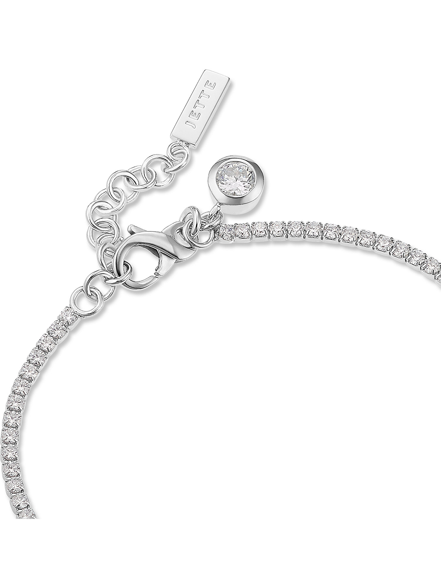 JETTE Armband in Silber 