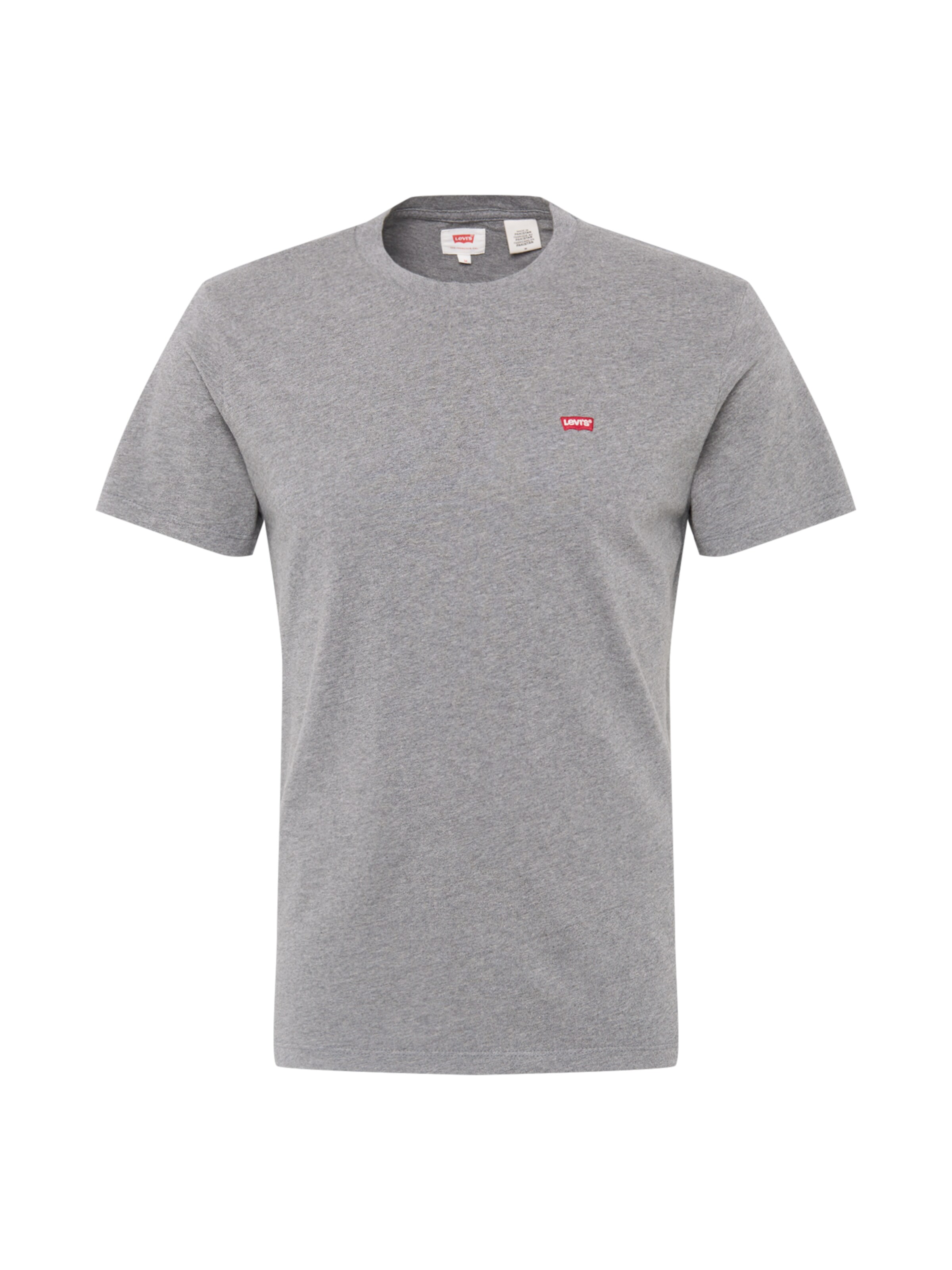 LEVI'S - Shirt 'ORIGINAL HM TEE' in de kleur Grijs