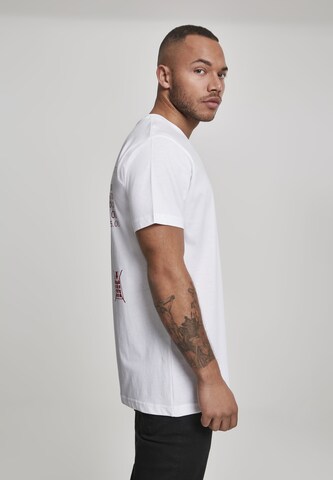 Mister Tee Shirt 'Cash Only' in White