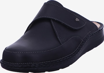 Finn Comfort Mules in Black: front