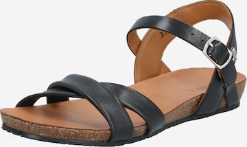 MEXX Strap Sandals 'Esperanza' in Black: front