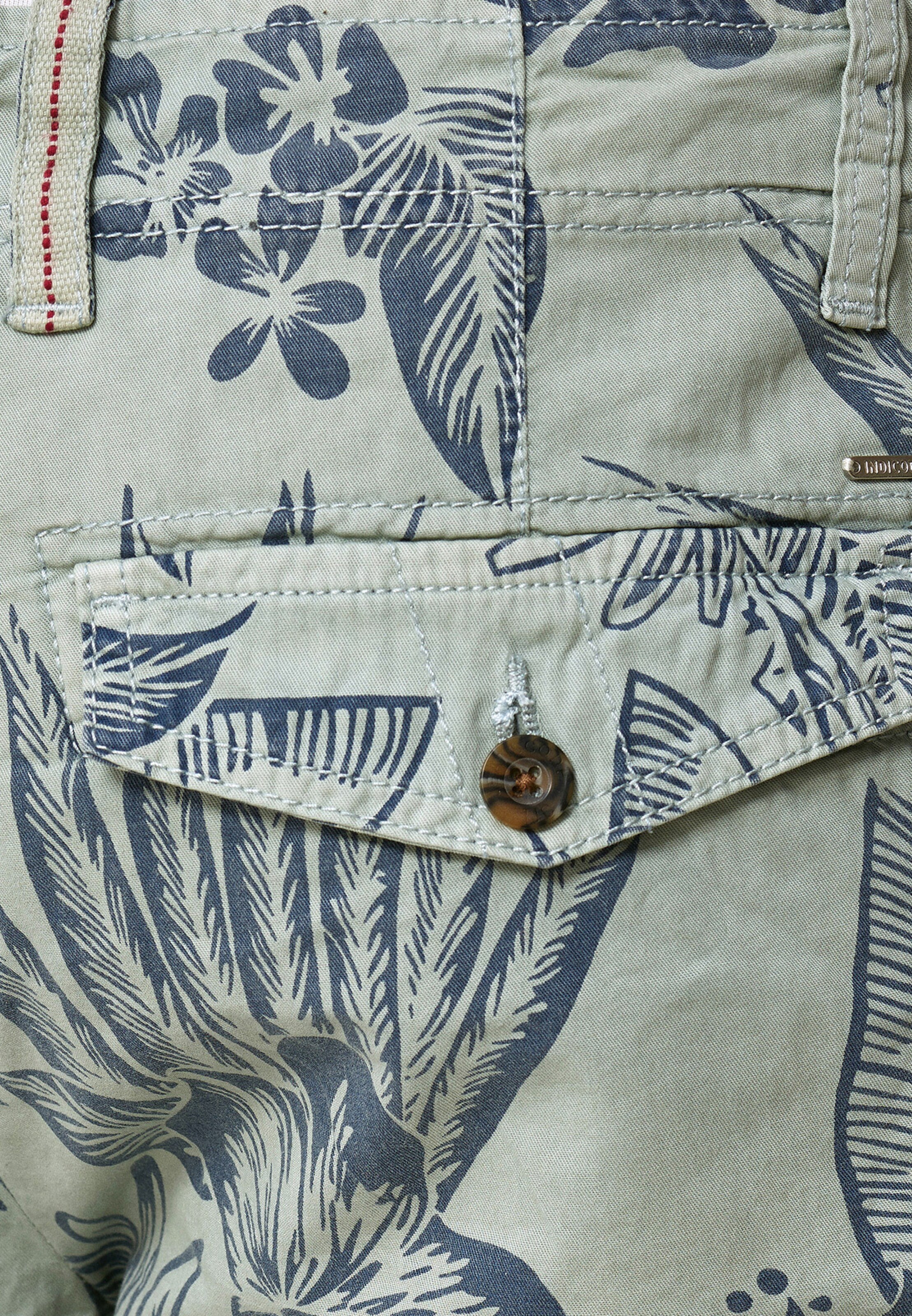 INDICODE JEANS Regular Cargo Pants 'Albert' in Blue