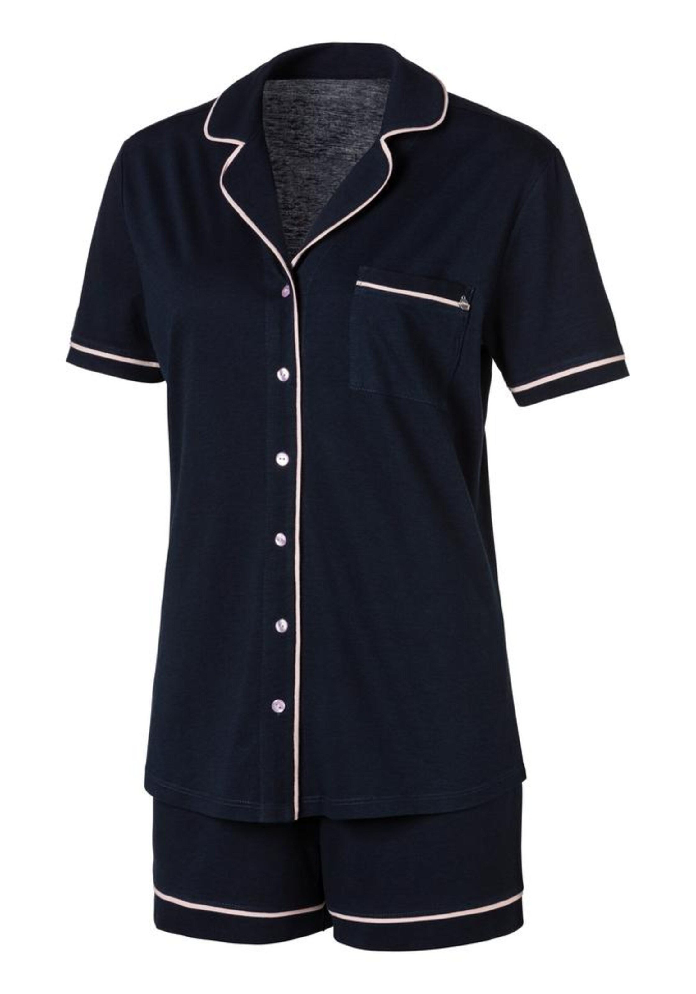 s.Oliver Short Pajama Set in Blue