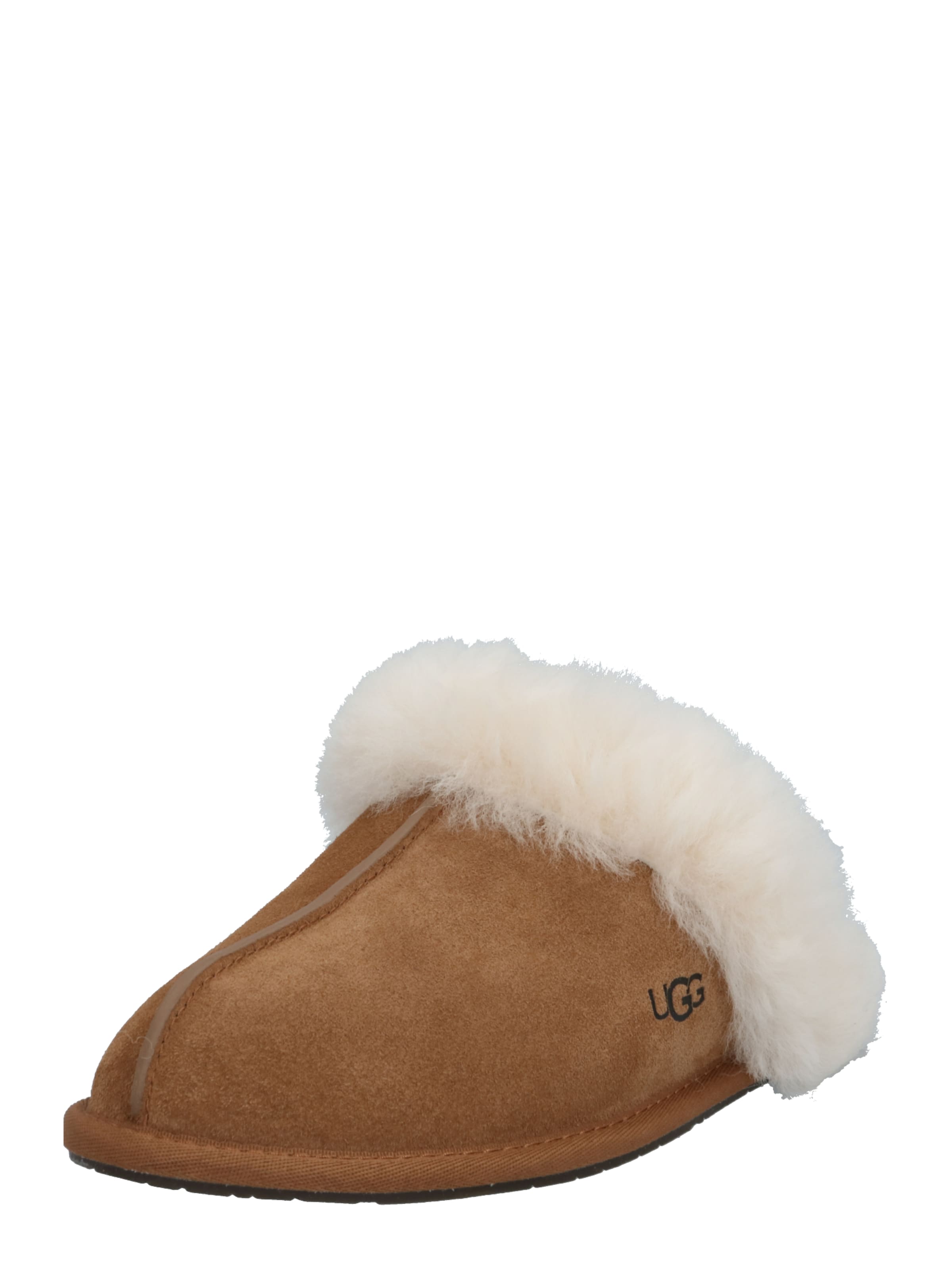 UGG Huisschoenen 'SCUFFETTE II' in Bruin: voorkant
