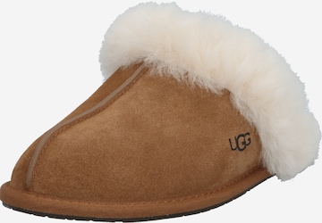 UGG Kapcie 'SCUFFETTE II' w kolorze brązowy: przód