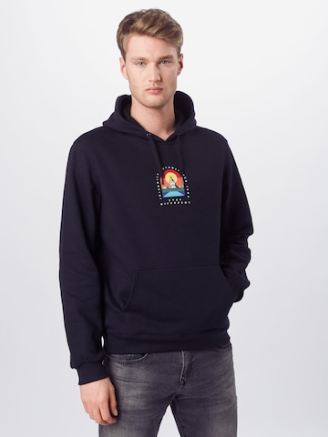 Iriedaily Regular fit Sweatshirt 'Stonefinger' in Black: front