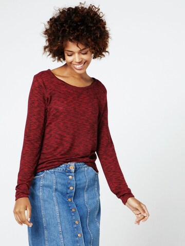 ESPRIT Shirt 'Bubblehem' in Rood: voorkant