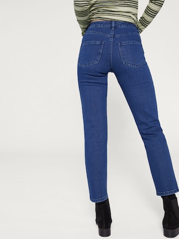 EDITED Regular Jeans 'Tiara' in Blue: back