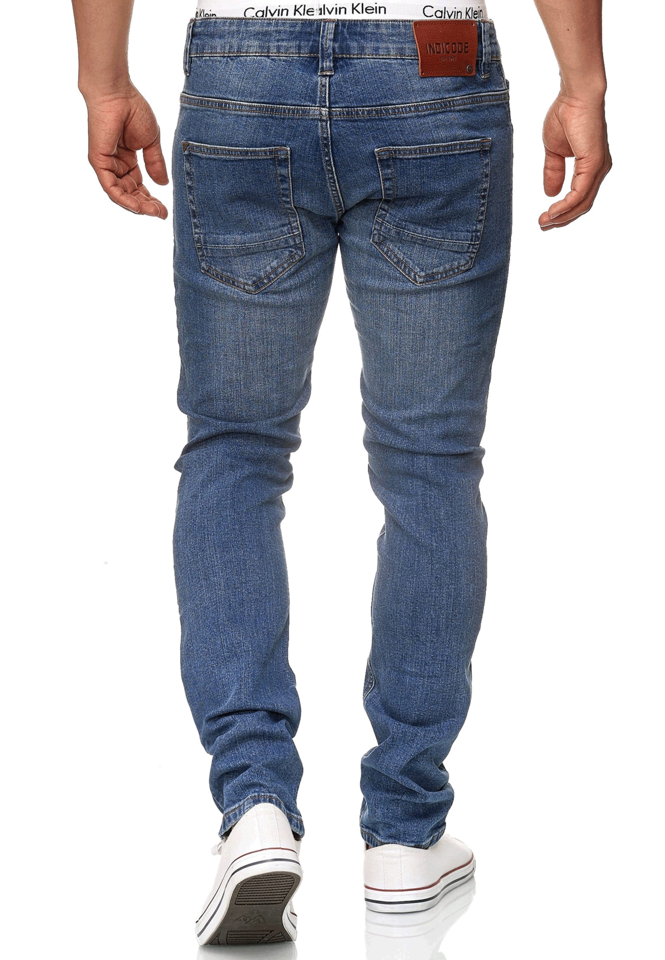 INDICODE JEANS Regular Pants 'Texas' in Blue