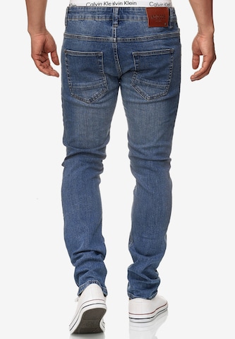INDICODE JEANS Slimfit Jeans 'Texas' in Blauw