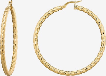 CHRIST Earrings in Gold: front