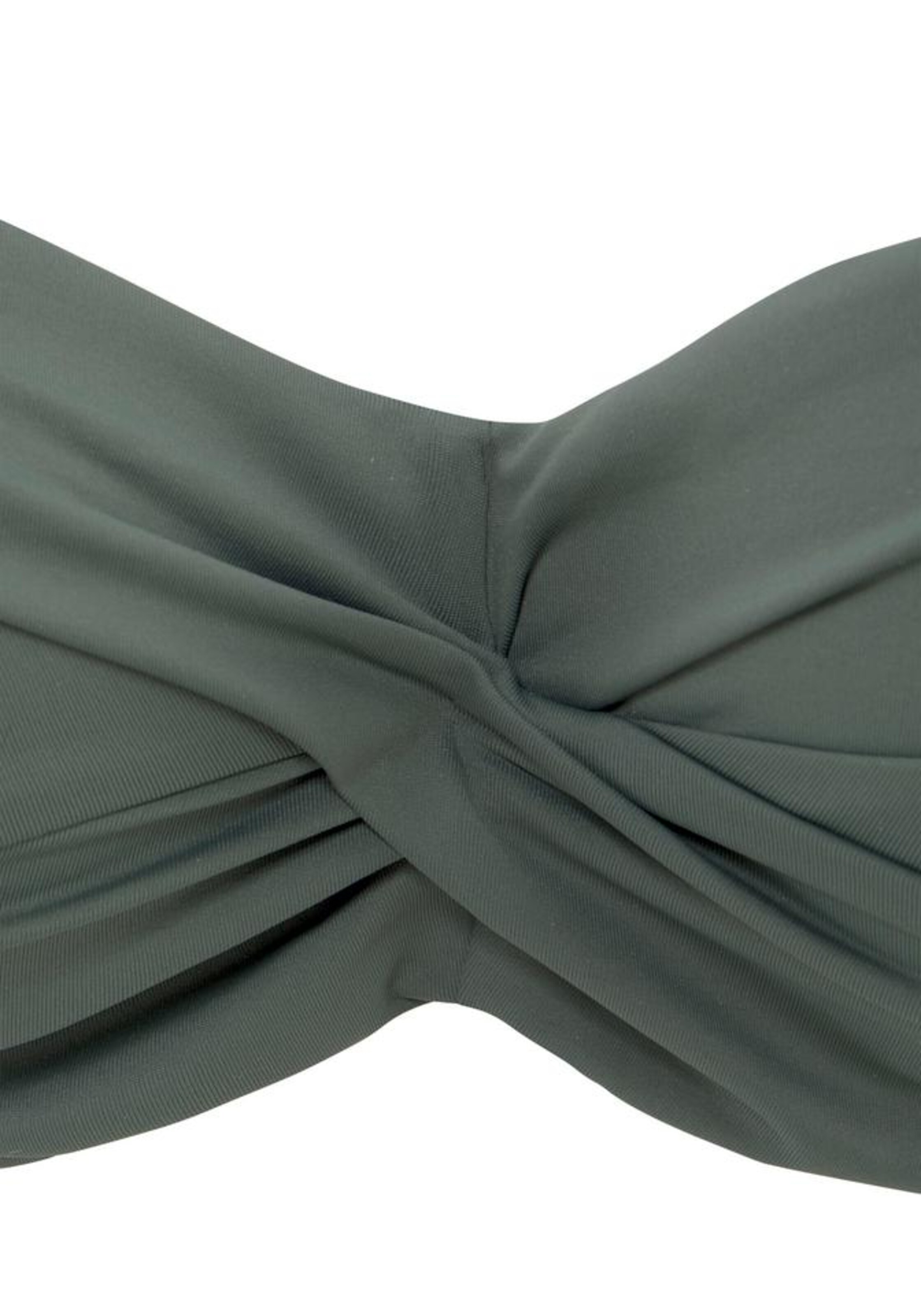 LASCANA Bandeau Bikinitoppi värissä vihreä