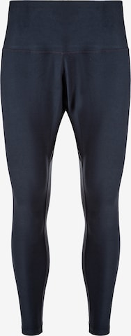 Q by Endurance Skinny Leggings 'Jalon' in Blauw: voorkant