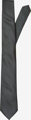 Cravate SELECTED HOMME en noir : devant
