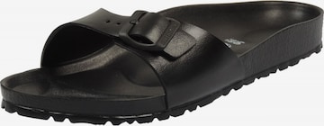 BIRKENSTOCK Pantolette 'Madrid' in Schwarz: predná strana