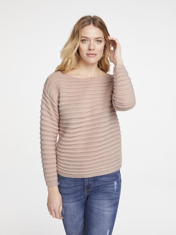 heine Trui in Beige: voorkant