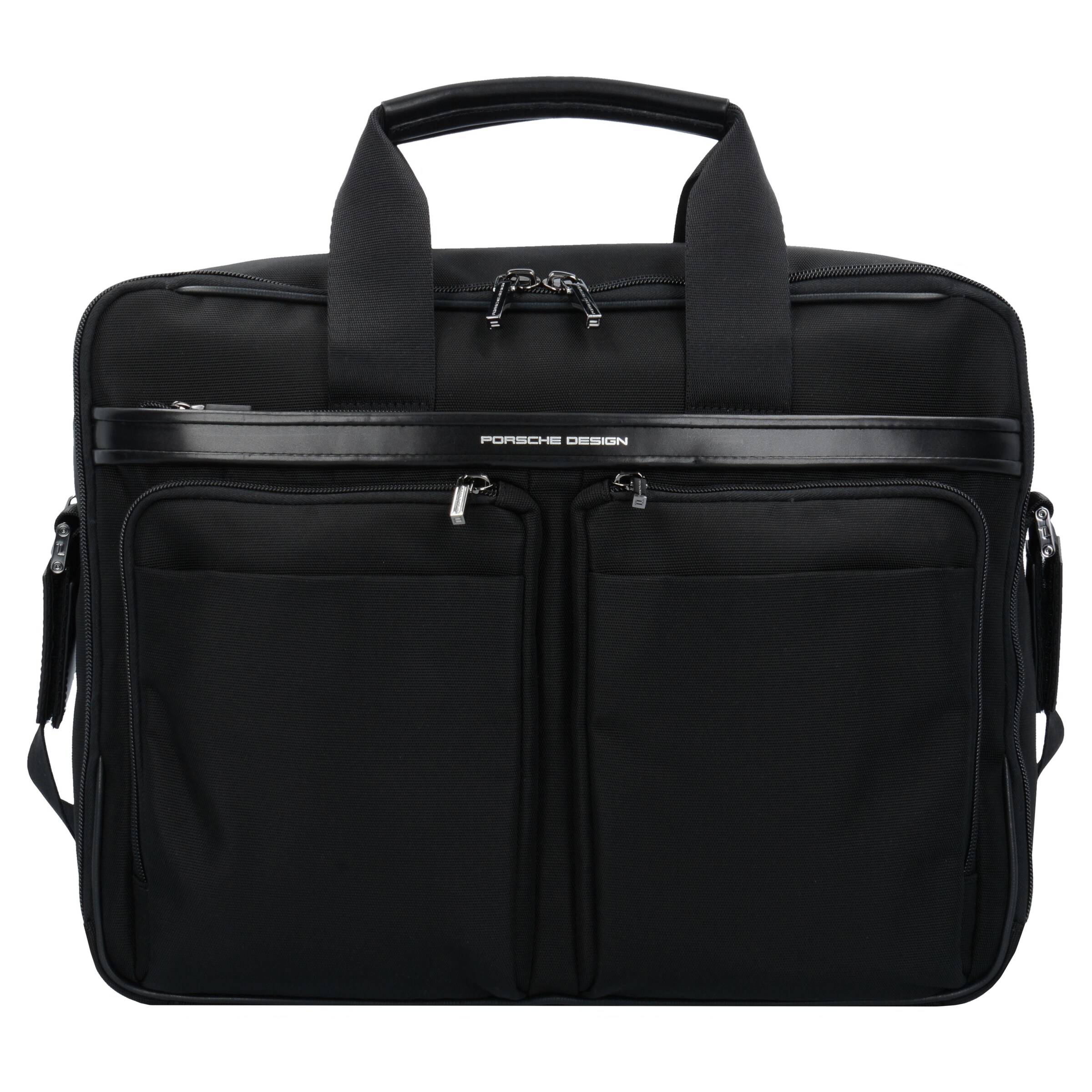 Porsche Design - Aktentas 'Lane' in de kleur Zwart