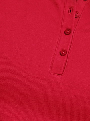 heine - Camisa 'Pikee' em vermelho