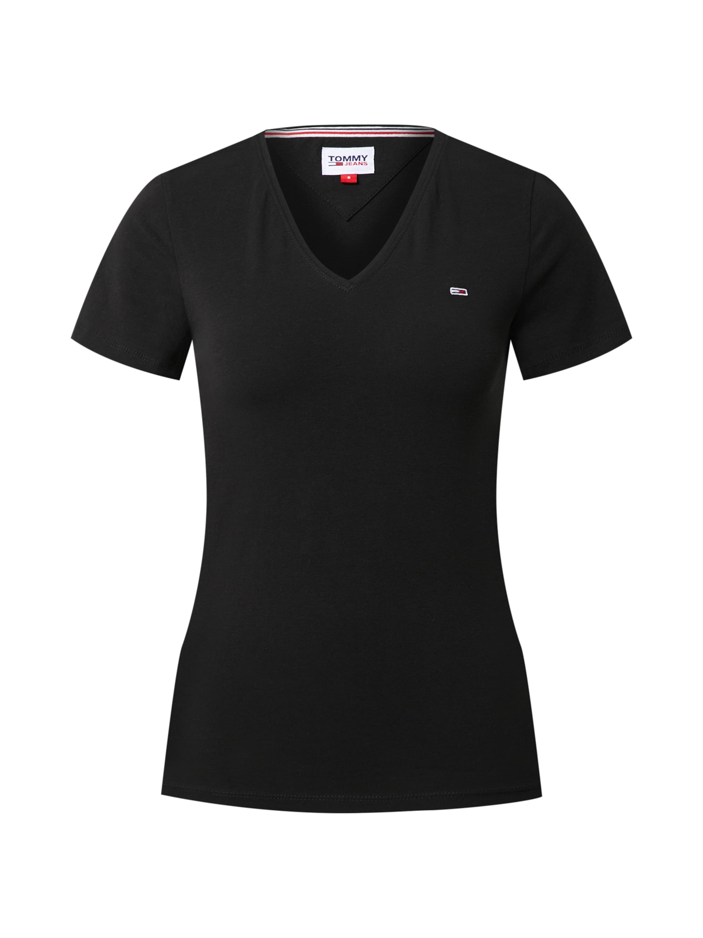 Tommy Jeans - Camisa em preto: frente