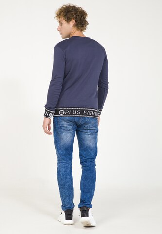 PLUS EIGHTEEN Sweatshirt in Blauw