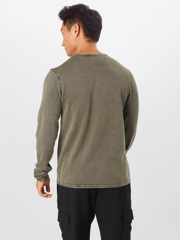 JACK & JONES Regular Fit Pullover 'Leo' in Grün