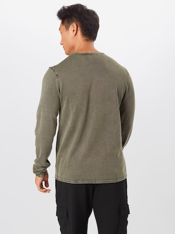 Coupe regular Pull-over 'Leo' JACK & JONES en vert