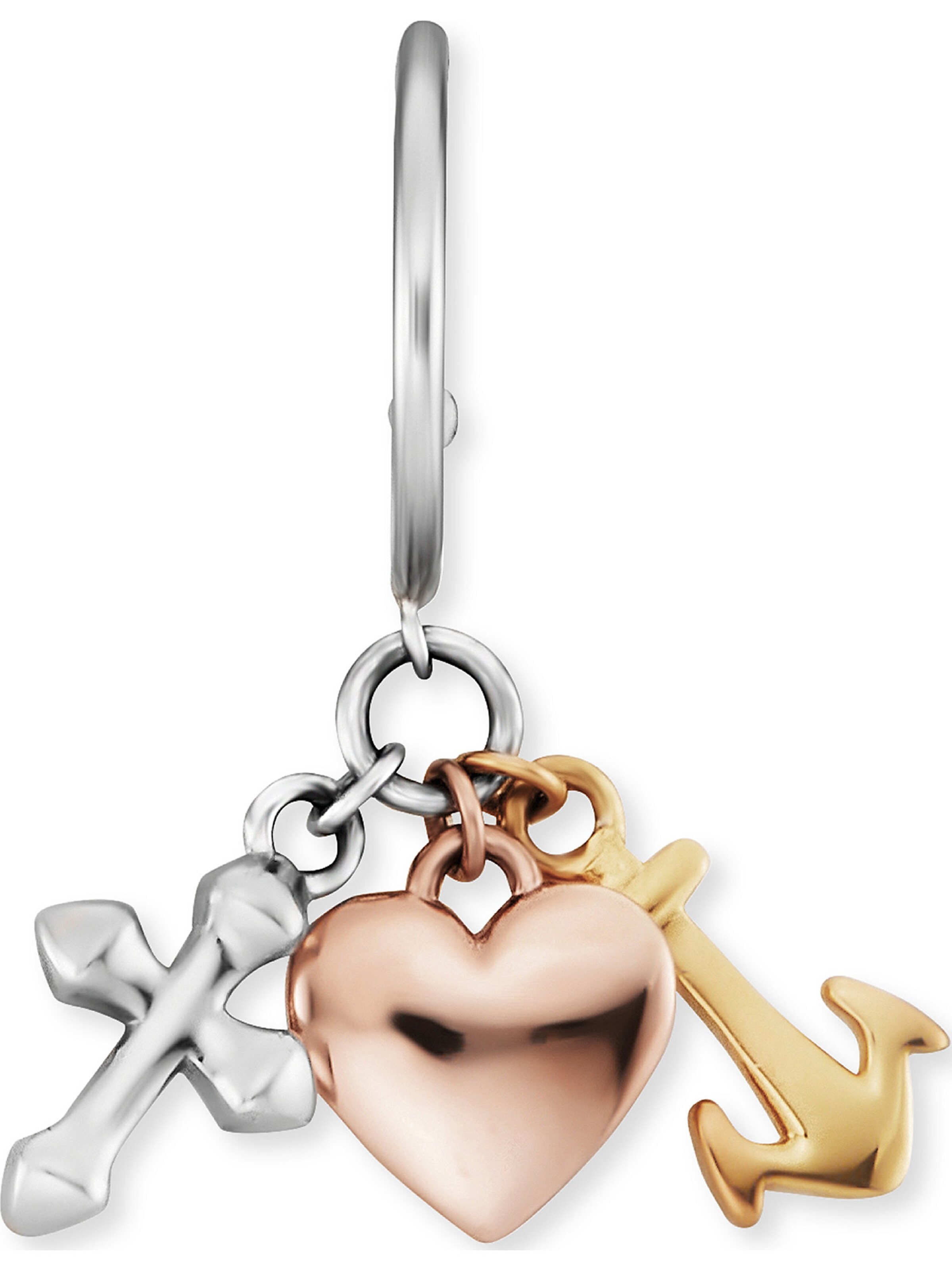 Engelsrufer Earrings 'Glaube, Liebe & Hoffnun' in Silver