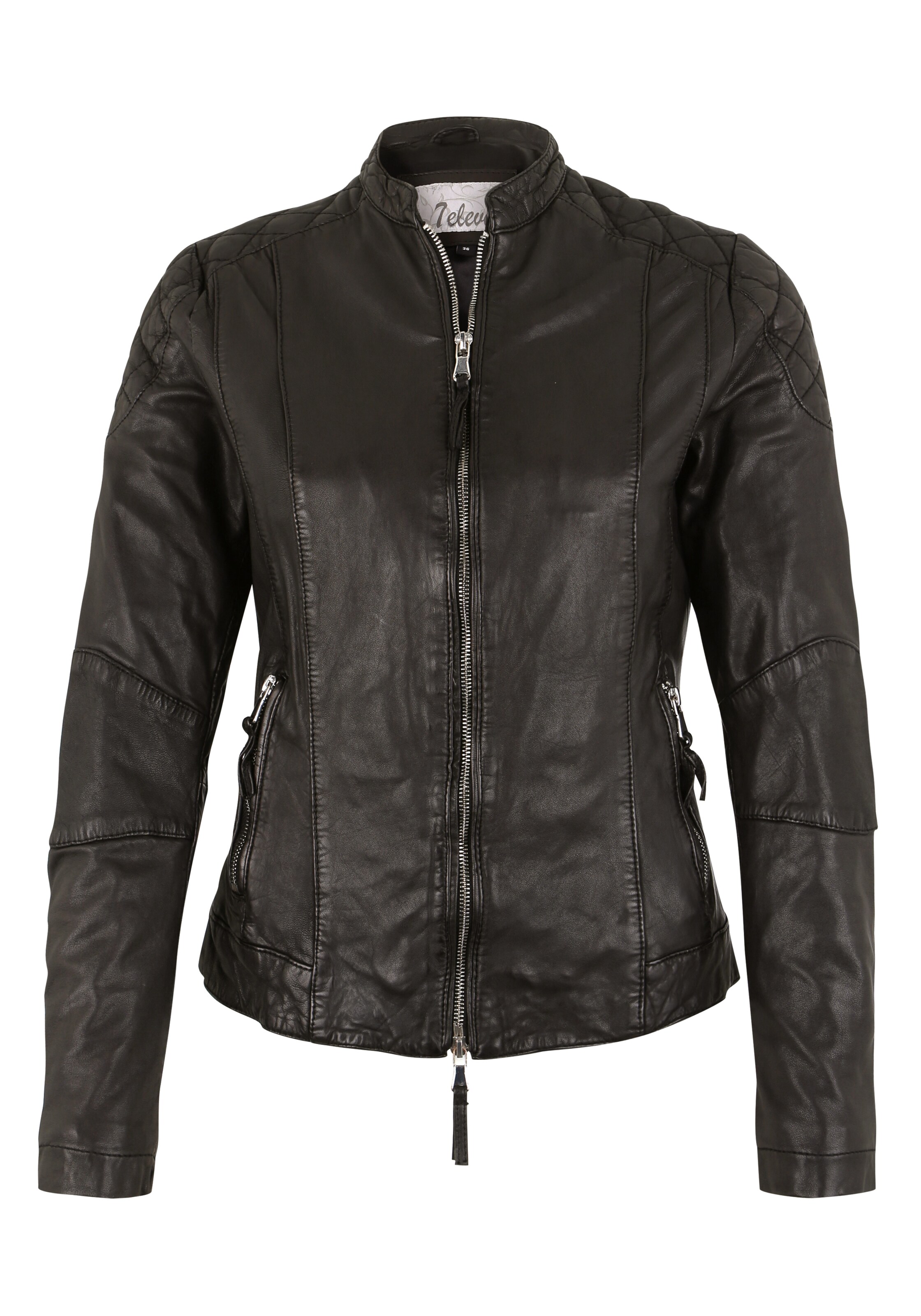 7ELEVEN Between-Season Jacket 'Quiny' in Black: front