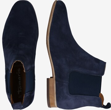 TAMARIS Chelsea boots in Blauw: zijkant