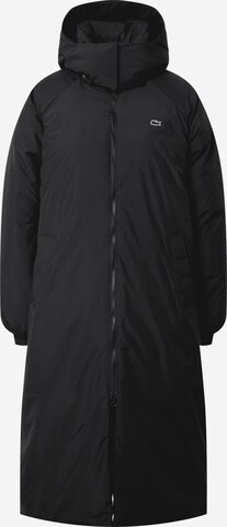 Manteau d’hiver LACOSTE en noir : devant