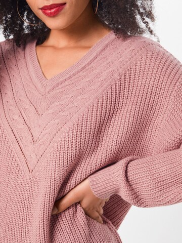 ABOUT YOU Pullover 'Emilia' in Pink