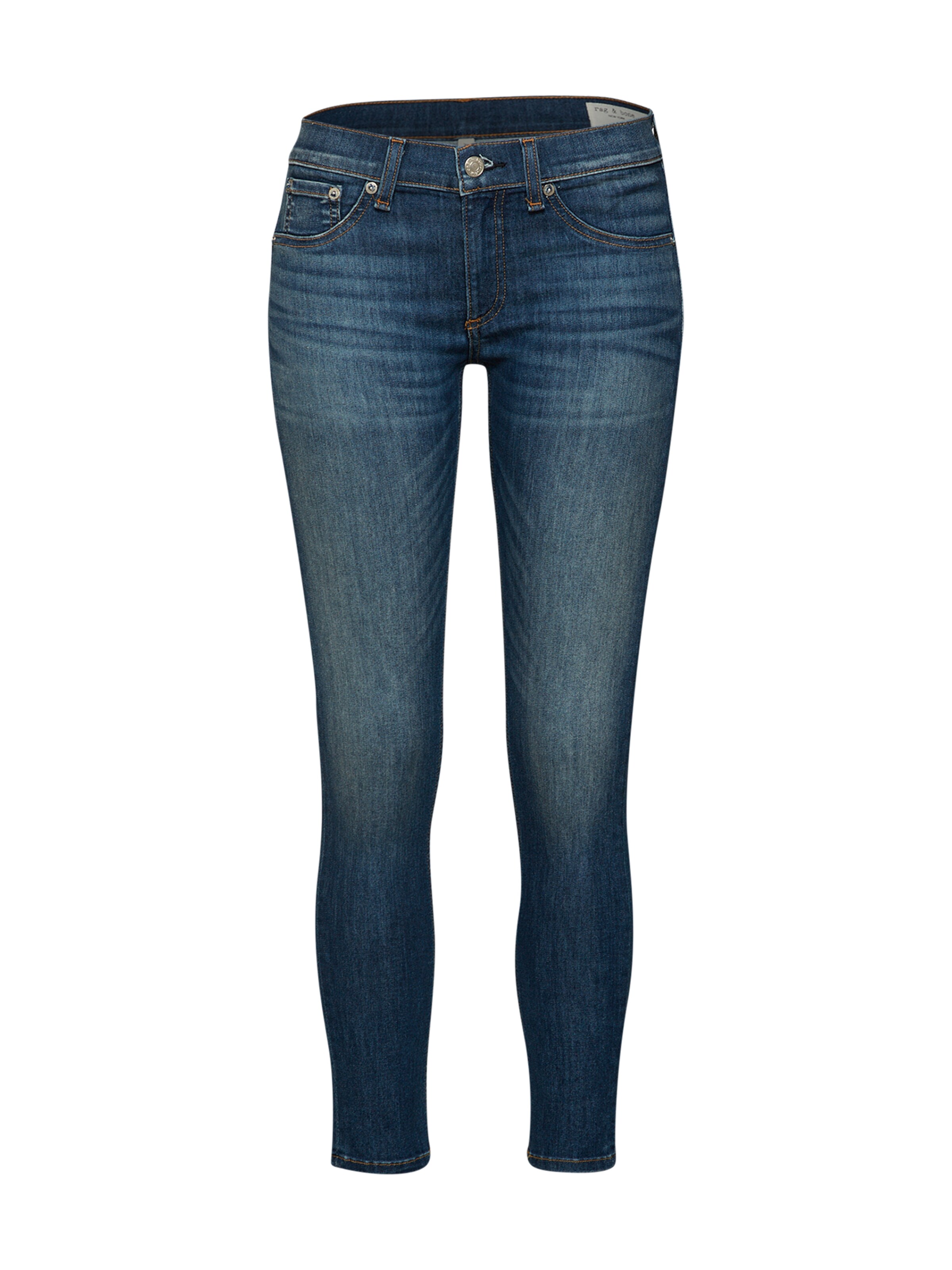 rag & bone - Jeans 'Capri' in de kleur Blauw denim