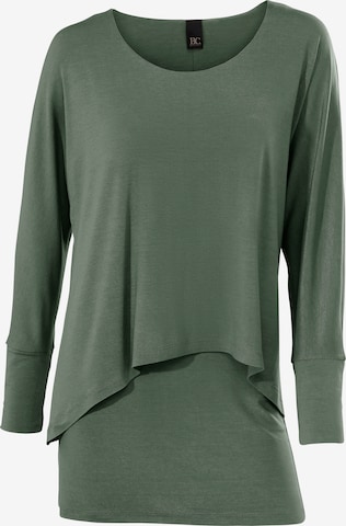 heine Shirt in Groen: voorkant