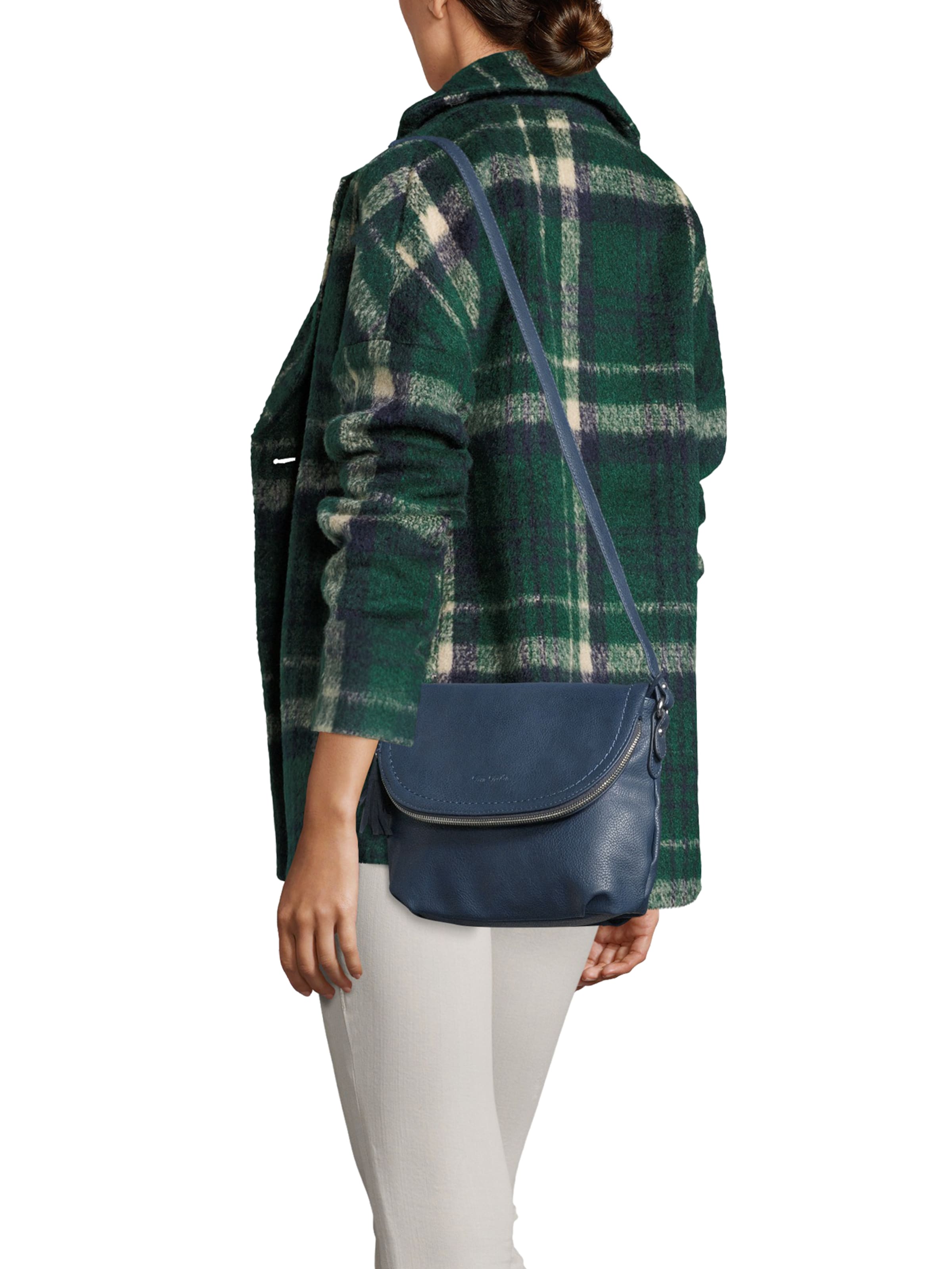 TOM TAILOR Olkalaukku 'Lari' värissä sininen: etupuoli