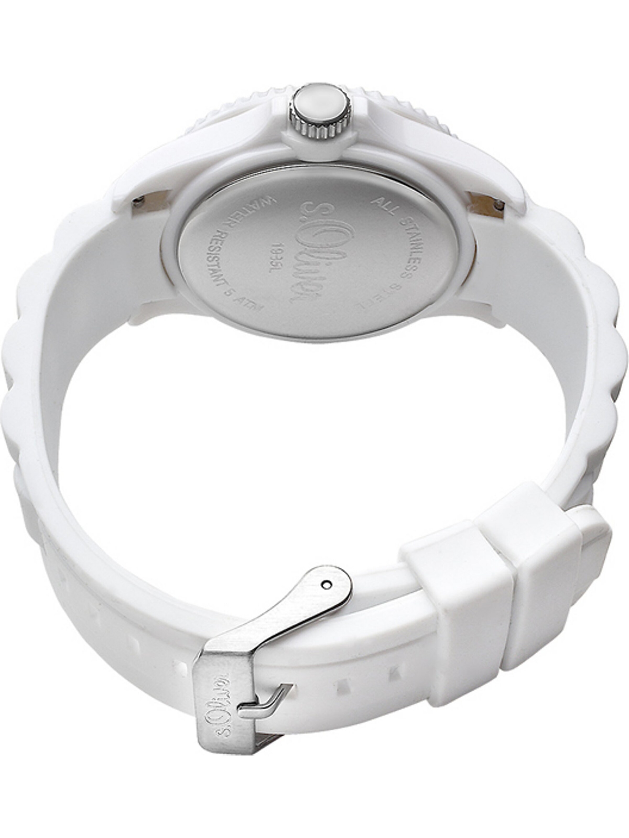 s.Oliver Analog Watch in White